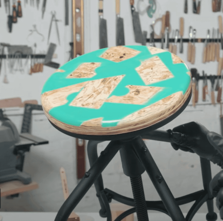 Epoxy Resin Stool