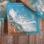 Epoxy Resin Beach Coaster