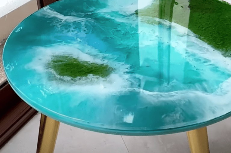 Small Sea Table Epoxy Resin Tutorial