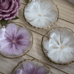 Flower Epoxy Trinket Bowls