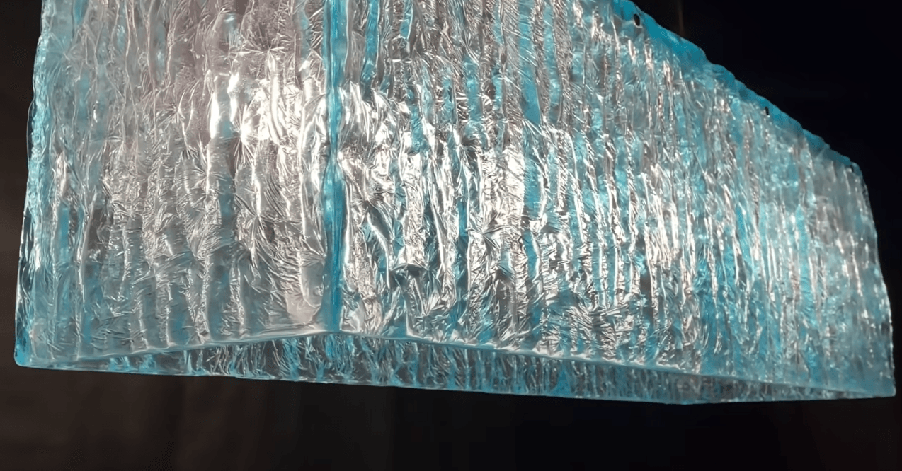 Epoxy Ice Chandelier LED