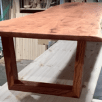 Mahogany Epoxy Coffee Table